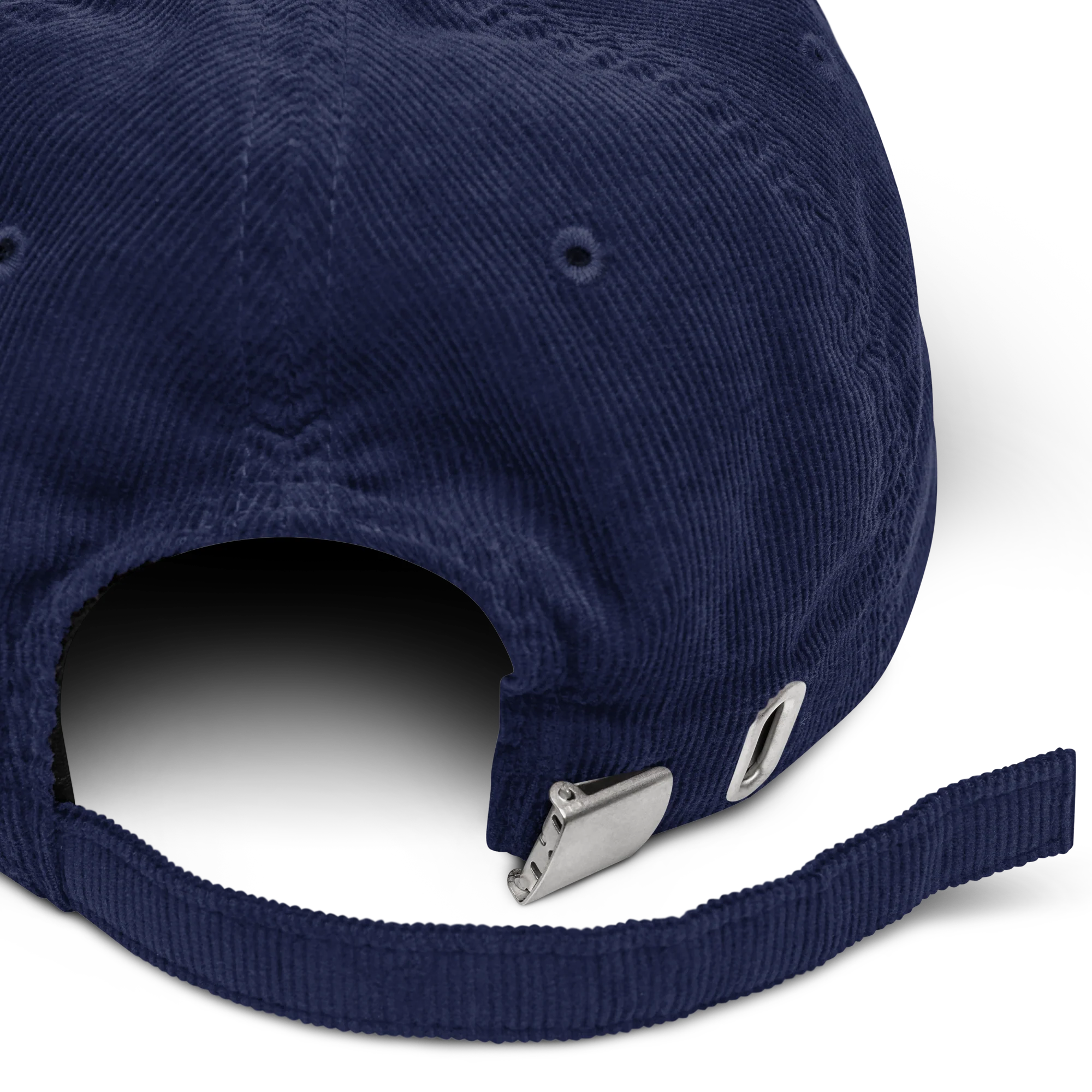 Moka Pot Coffee Embroidered Corduroy Cap - Image 3